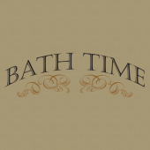 Bath Time 254 Wall Lettering