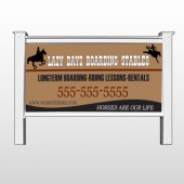 Boarding Stable 304 48"H x 96"W Site Sign