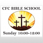 3 Crosses 149 Custom Decal