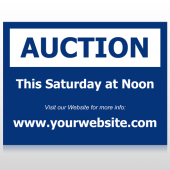 Auction 51 Custom Sign