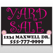 Pink Yard Sale 550 Custom Decal