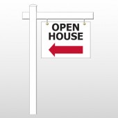 Open House 20 18"H x 24"W Swing Arm Sign