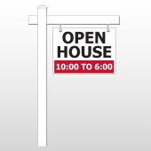 Open House 21 18"H x 24"W Swing Arm Sign