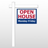 Open House 22 18"H x 24"W Swing Arm Sign