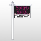 Pink Girl Sale 552 18"H x 24"W Swing Arm Sign