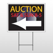 Auction Corner 650 Wire Frame Sign