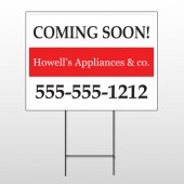 Coming Soon 88 Wire Frame Sign