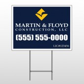 Construction 73 Wire Frame Sign