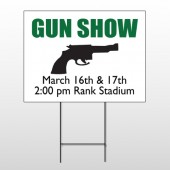 Gunshow 74 Wire Frame Sign