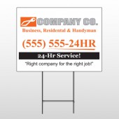 Handyman 168 Wire Frame Sign
