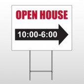 Open House 17 Wire Frame Sign