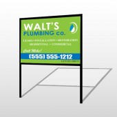 Construction 69 H-Frame Sign
