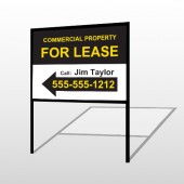 For Lease 42 H-Frame Sign