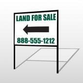 Land 23 H-Frame Sign