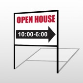 Open House 17 H-Frame Sign