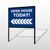 Open House 19 H-Frame Sign