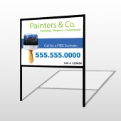 Painter 71 H-Frame Sign