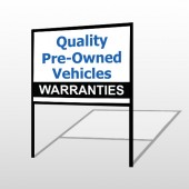 Pre-owned 148 H-Frame Sign