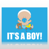 It's A Boy Sign Panel