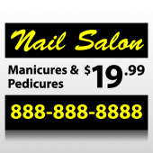 Nail Salon Sign Panel