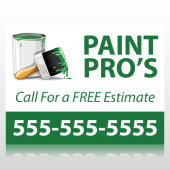 Painting & Decorating Sign Panel