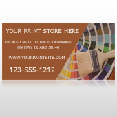 Paint Brushes 256 Site Sign