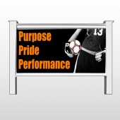 Black 41 48"H x 96"W Site Sign