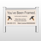 Framed 236 48"H x 96"W Site Sign