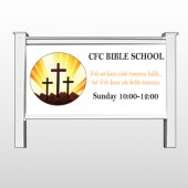 Shining Cross 161 48"H x 96"W Site Sign