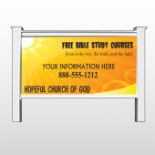 Sun Rays 165 48"H x 96"W Site Sign