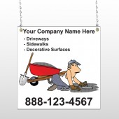 Paving 262 Window Sign
