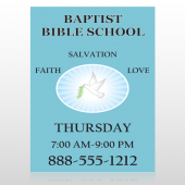 Bible Dove 162 Custom Decal