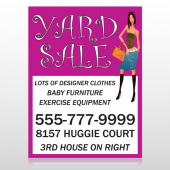 Pink Girl Sale 552 Custom Decal
