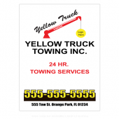 Towing 125 Custom Decal