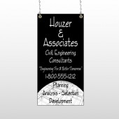 Black Planning 218 Window Sign