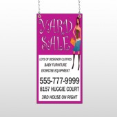 Pink Girl Sale 552 Window Sign