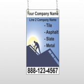 Roofing 258 Window Sign
