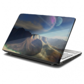 Worlds Collide Laptop Skin